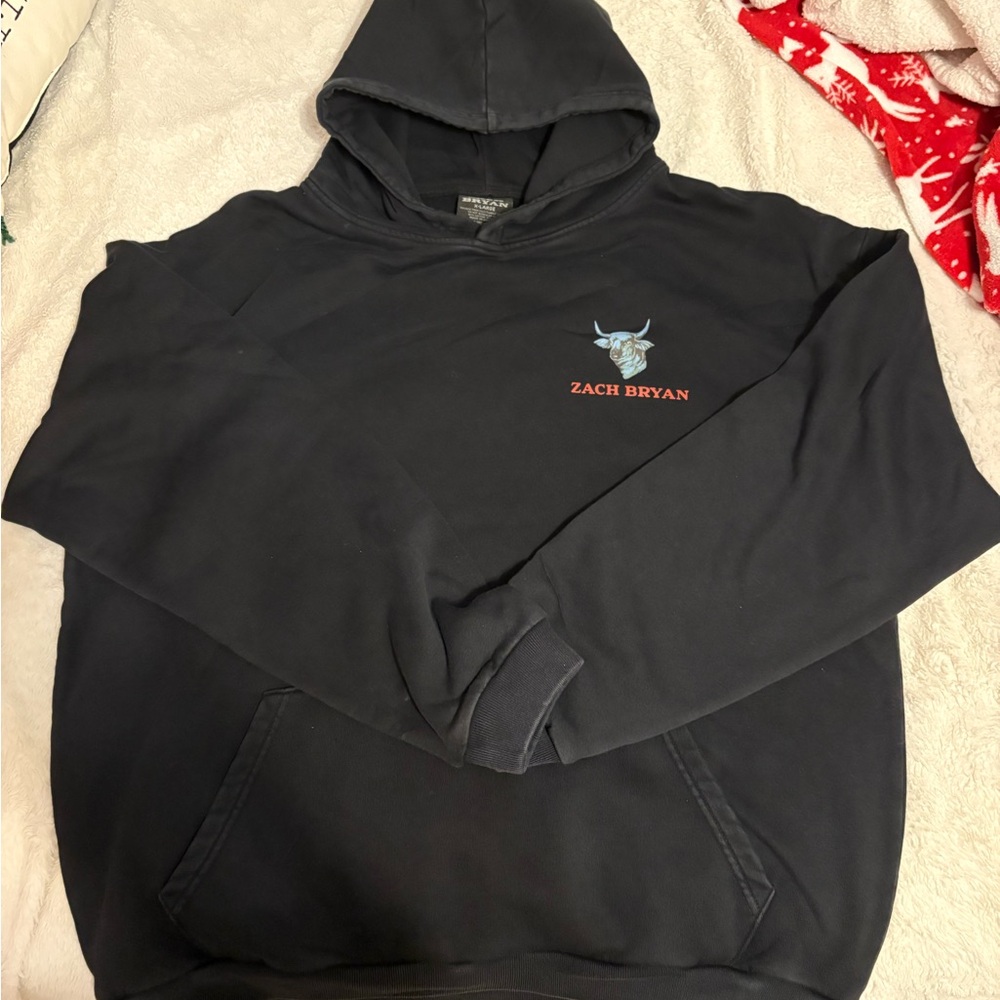 NEVER WORN Zach Bryan Burn Burn Burn 2023 tour sweatshirt in black